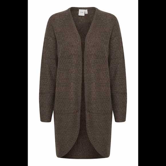 Ichi Ihodansa CA3 Sweater Cardigan Brown XS - Picture 1 of 13